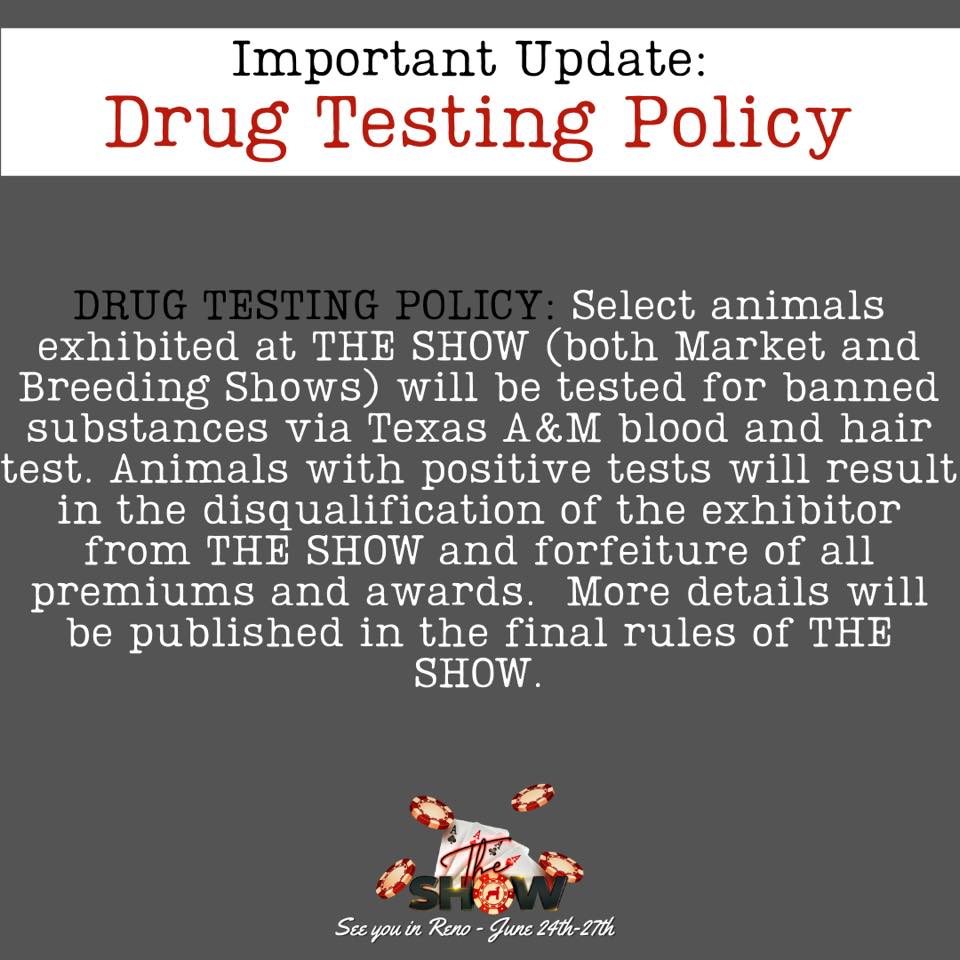Drug Testing Policy